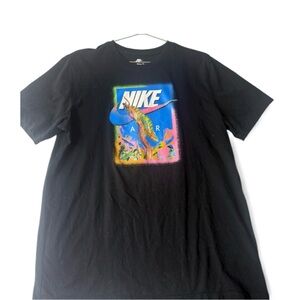 Nike Vibrant Chameleon Art on Black